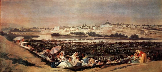 Bocetos para los tapices para la decoración de los palacios reales El Pardo y El Escorial